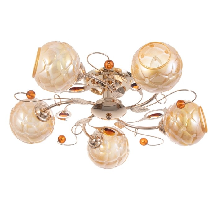 Люстра Люстра "Агнес" 5х40Вт Е27 Золото МОДЕЛЬ: 2600546