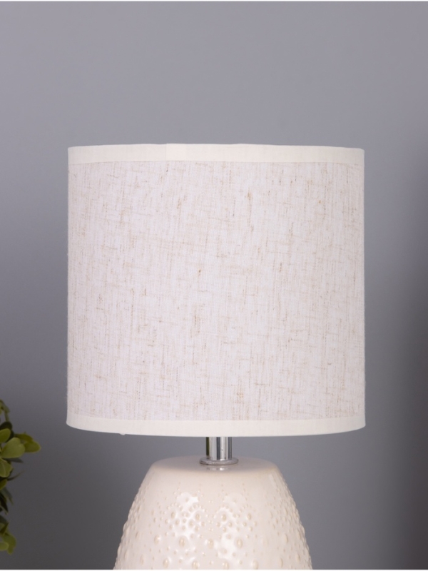 Лампа настольная Лампа настольная "Масаки" 1х40Вт Е14 бежевый 15х15х30см