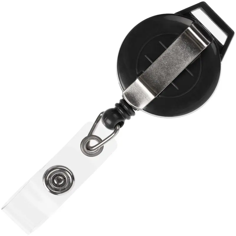 Ретрактор Attach New с ушком под ленту, черный Ретрактор Attach New с ушком под ленту, черный