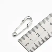 Булавка 3&times;0.7 см (набор 5 шт.), СМ-208, серебра