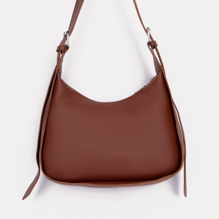 Сумка кросс-боди на молнии, цвет коричневый Сумка кросс-боди на молнии, цвет коричневый