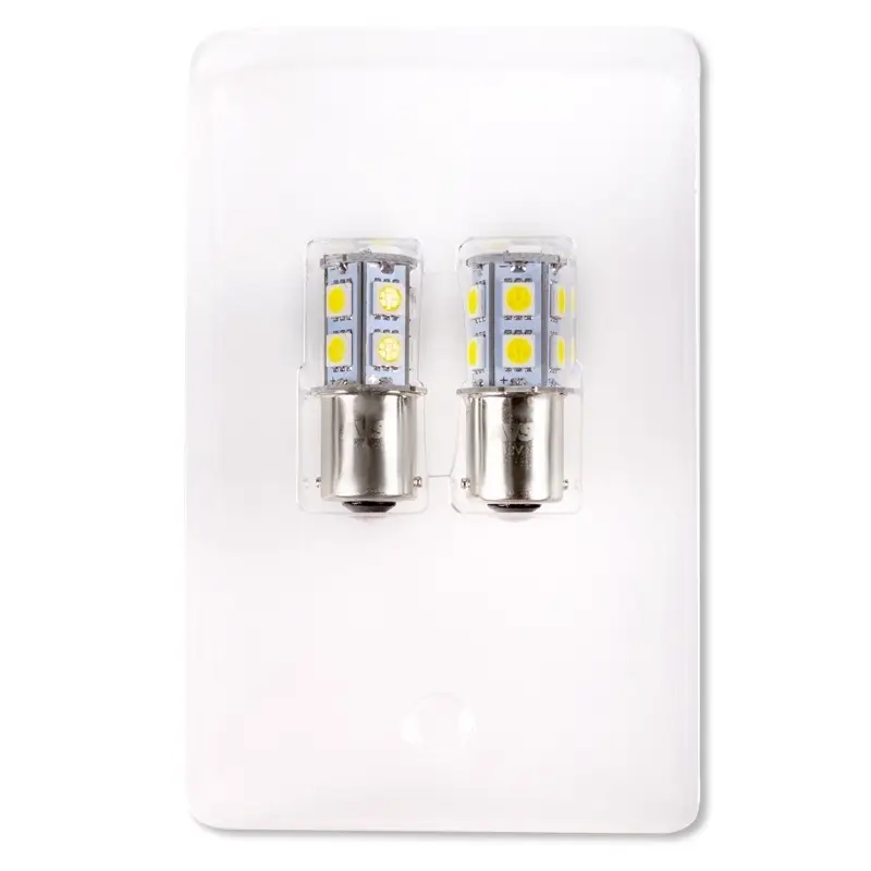 S022A T15/белый/(BA15S) 13SMD 5050 12V 1 contact, коробка 2 шт.