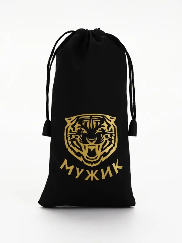 Стопки в чехле &laquo;Тигр&raquo;: нержавеющая сталь, набор 3 шт.&times;30 мл