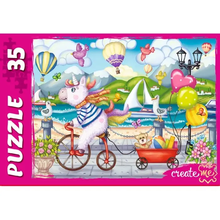 Пазл «Чудесные единороги», 35 элементов Пазл «Чудесные единороги», 35 элементов