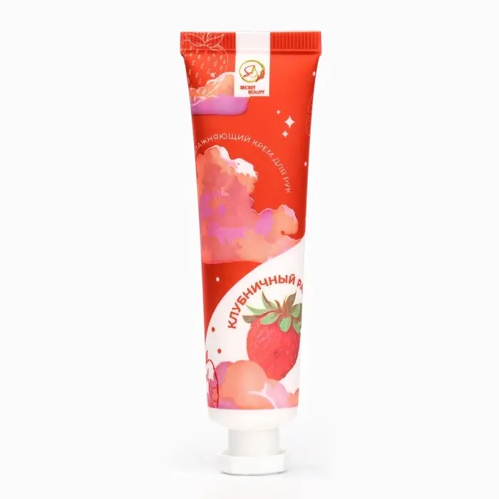 Крем для рук «Клубничный рай» увлажняющий, 30 мл Крем для рук «Клубничный рай» увлажняющий, 30 мл
