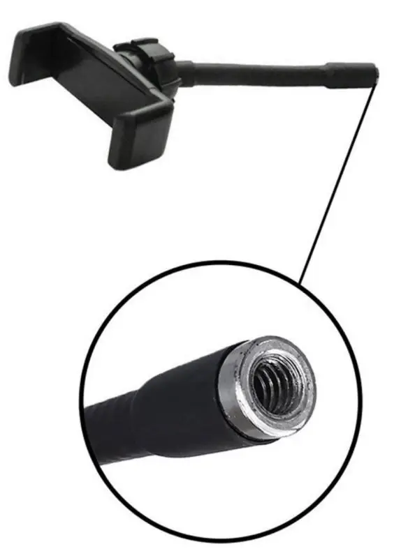 Гибкий держатель для телефона (внутренняя резьба) mini UFH-04 (12см)