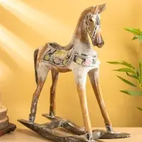 Сувенир «Лошадка-качалка», 40×13×45 см, дерево