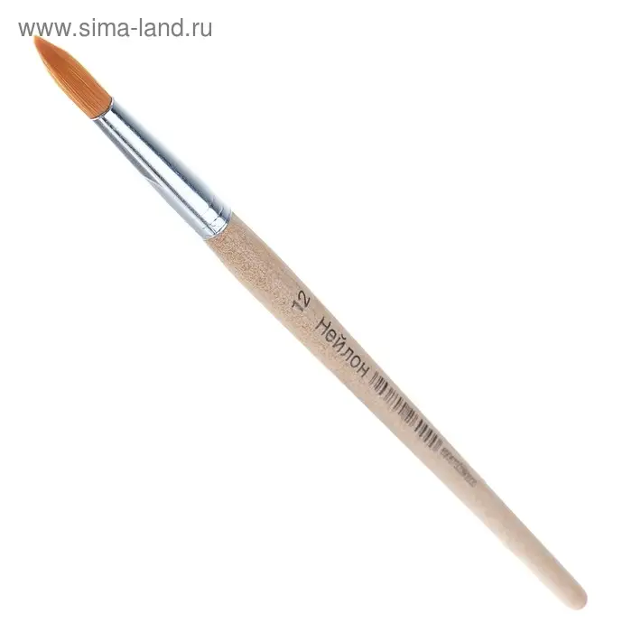 Кисть нейлон № 12, круглая Кисть нейлон № 12, круглая