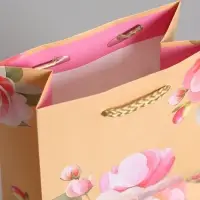 Пакет подарочный ламинированый "Душевная радость" 11,5 х 14,5 х 6,5 см