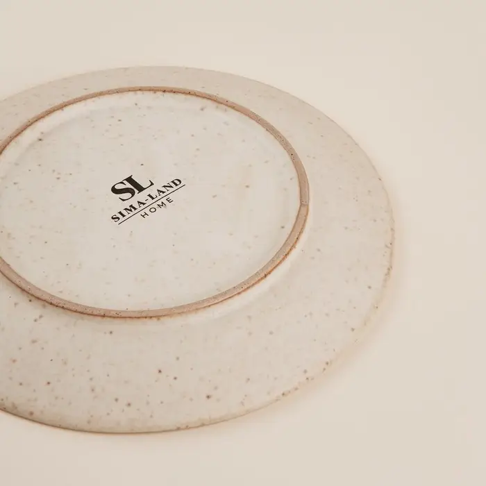 Тарелки SL Home &laquo;Виенто&raquo;, d=18 см, набор 2 шт., керамика, бежевые