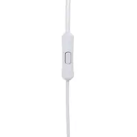 Наушники проводные SY-007, вакуумные, микрофон, Jack 3.5 мм, белые