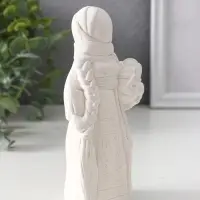Фигура оберег «Берегиня мама». 14×6×5.5 см, натуральный