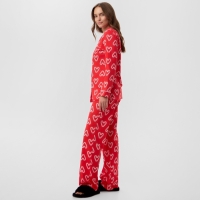 Пижама женская (рубашка и брюки) KAFTAN "Love" размер 40-42