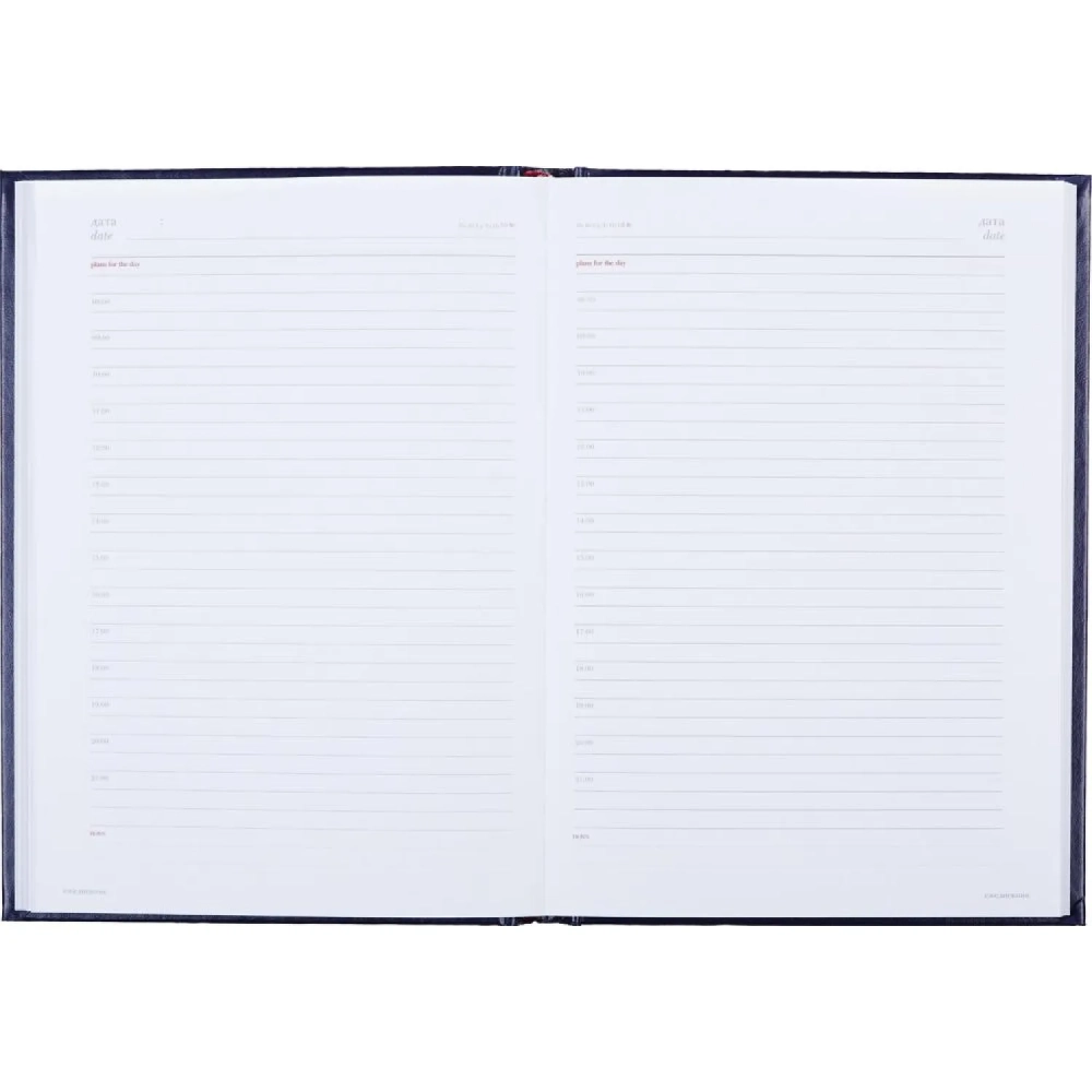 Ежедневник недатированный синий,А5,145х205мм,136л,Ideal 3-122/05