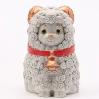 Фигурка декоративная &laquo;Барашек Крош, 7&times;5&times;6 см, серая