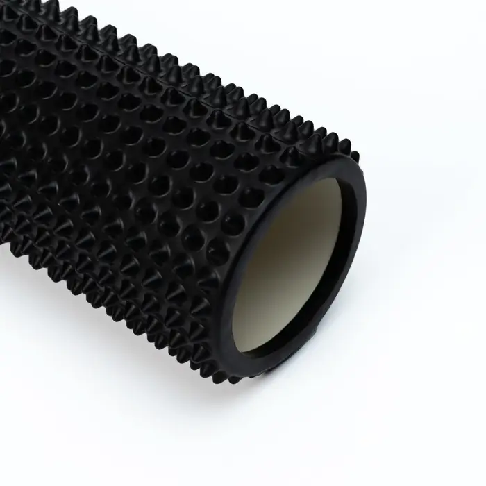 Ролик массажный Sangh, 33&times;12 см, цвет чёрный