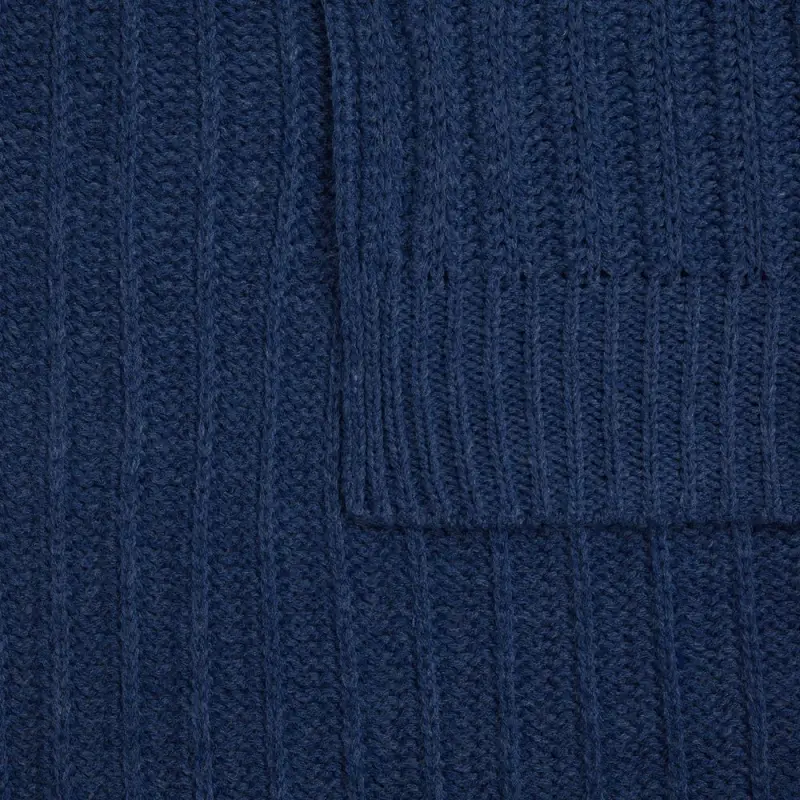 Плед Termoment, синий меланж