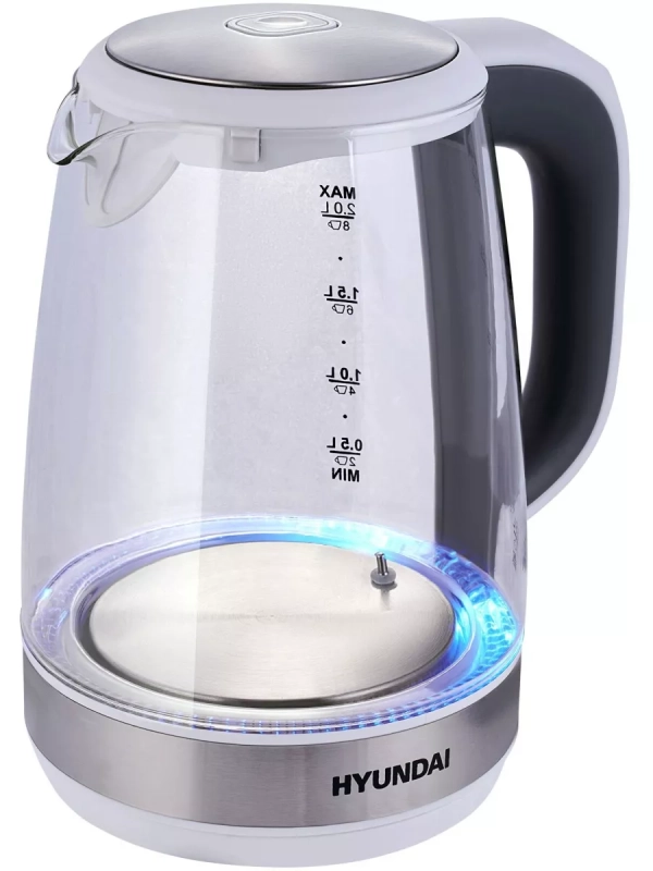 Чайник HYK-G8880 2л. 2200Вт серый-серебристый Чайник HYK-G8880 2л. 2200Вт серый-серебристый