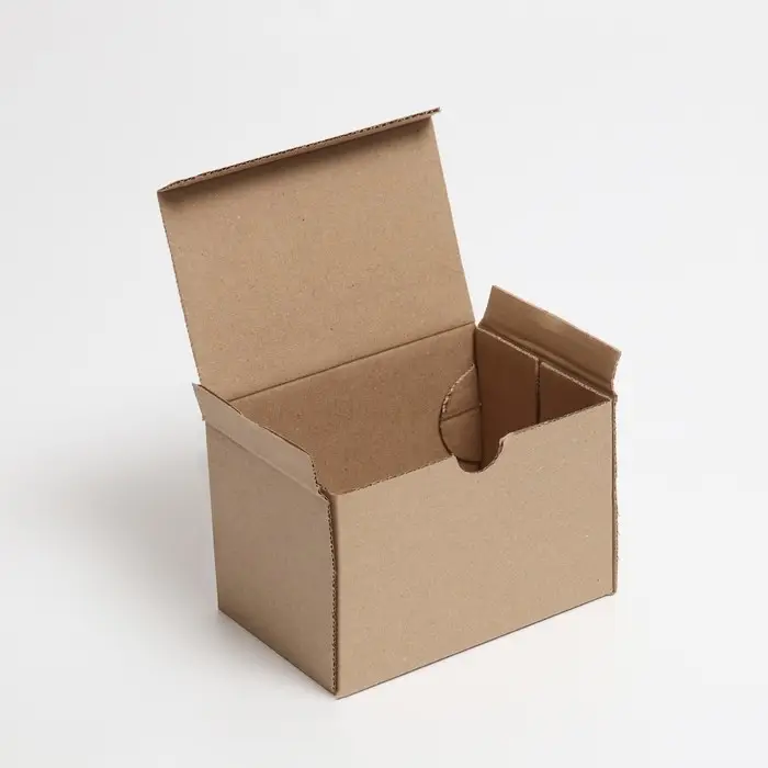 Коробка самосборная, бурая, 15 х 10 х 10 см Коробка самосборная, бурая, 15 х 10 х 10 см