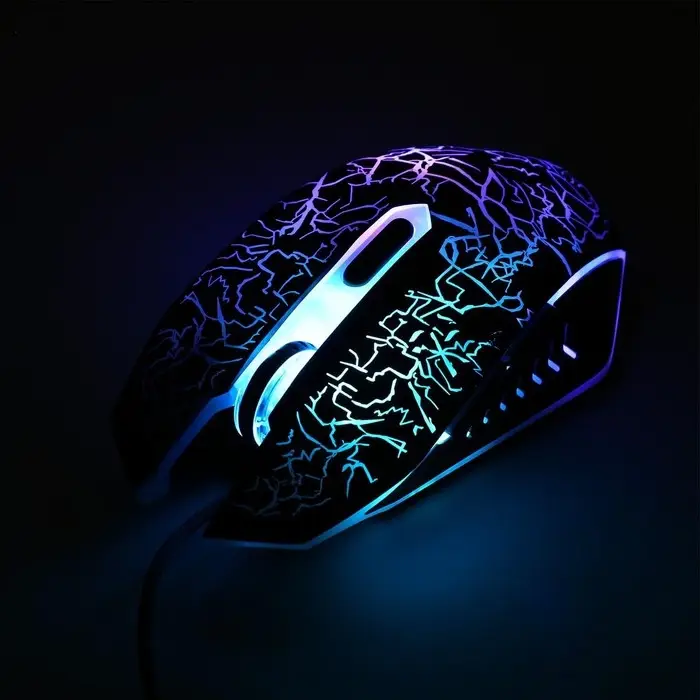 Мышь Windigo MB-2.4, игровая, оптическая, подсветка, покрытие soft-touch, 1.3 м