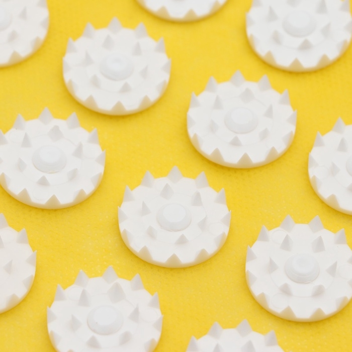 Аппликатор Кузнецова комплект, 144 колючки, спантекс, желтый, 260 х 560 мм + валик 140*230 Аппликатор Кузнецова комплект, 144 колючки, спантекс, желтый, 260 х 560 мм + валик 140*230