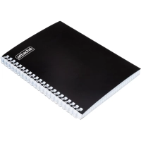 Бизнес-тетрадь А5 80л&nbsp; ATTACHE, спираль, черный, блок 60г, обложка 215г