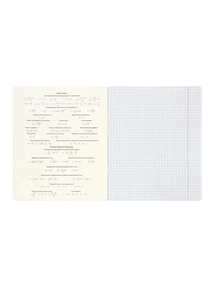 Комплект 12 предметных тетрадей 48 листов, справочная информация, 60гр, Предметы