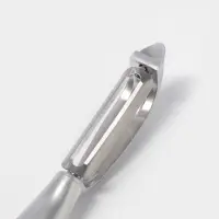 Овощечистка вертикальная Доляна Redline, 2.2&times;1.7&times;16.7, нержавеющая сталь, красная