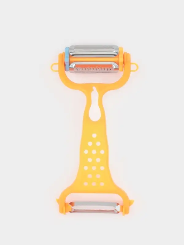 Овощечистка универсальная 6 в 1 Доляна, 20&times;10 см, МИКС