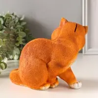 Копилка полистоун "Котик" высота 16 см