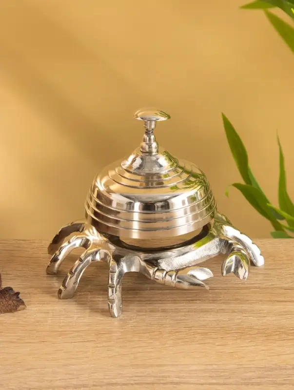 Звонок настольный  Звонок настольный "Крабик" 15х14х11 см