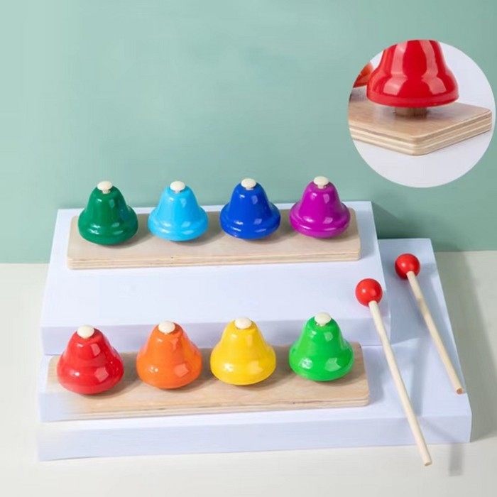 Музыкальная игрушка «Восьми тональные колокольчики» 23 × 6 × 12,5 см Музыкальная игрушка «Восьми тональные колокольчики» 23 × 6 × 12,5 см