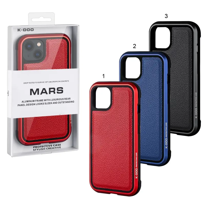 Чехол для iPhone 13 Mars Leather