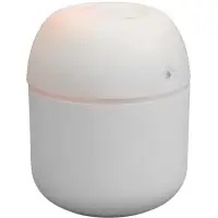 Увлажнитель воздуха HM-20, ультразвуковой, 220 мл, с подсветкой, 1.5 Вт, от USB, белый