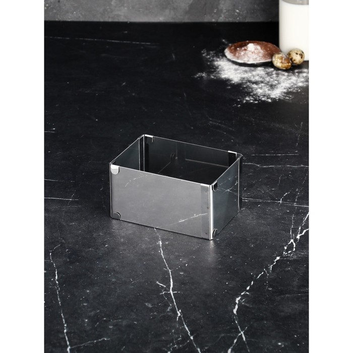 Форма для выпечки с регулировкой размера «Прямоугольная», h-8,5 см, 10х15 - 18х28 см Форма для выпечки с регулировкой размера «Прямоугольная», h-8,5 см, 10х15 - 18х28 см