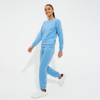 Костюм женский (свитшот, брюки) MINAKU: Casual Collection цвет голубой, размер 44