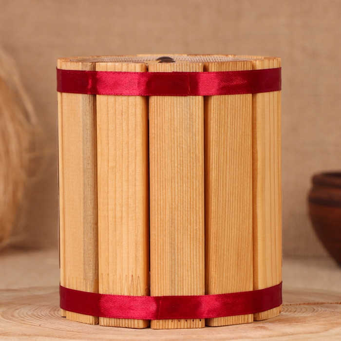 Бочка-копилка Бочка-копилка "Царская казна", 14х12х12 см