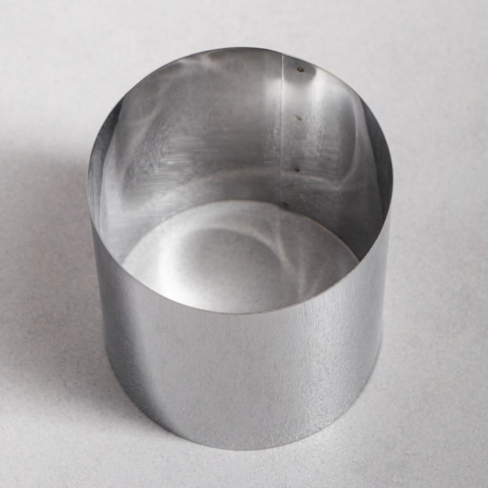 Форма для выпечки и выкладки «Круг», h-8,5, d-8 см Форма для выпечки и выкладки «Круг», h-8,5, d-8 см