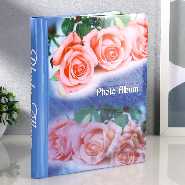 Фотоальбом магнитный 20 листов Фотоальбом магнитный 20 листов "Цветочный всплеск" МИКС 29х24,5х2,5 см