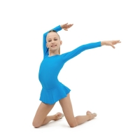Купальник для гимнастики и танцев Grace Dance, р. 30, цвет бирюзовый
