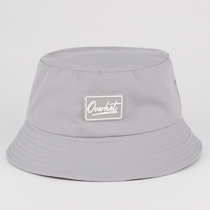 Панама детская для мальчика, цвет серый, р-р 52-54