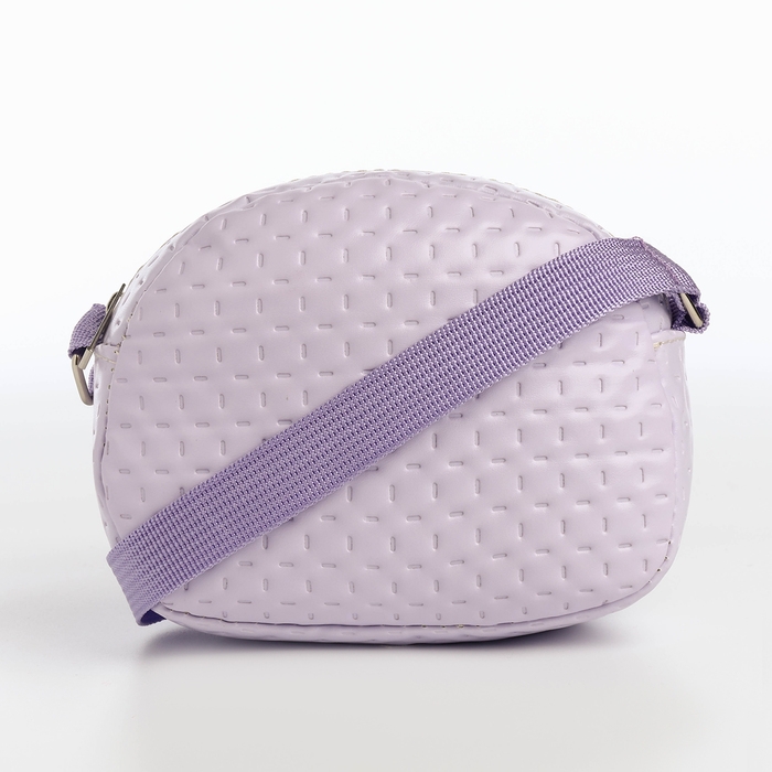 Сумка детская для девочки на молнии, цвет сиреневый Сумка детская для девочки на молнии, цвет сиреневый