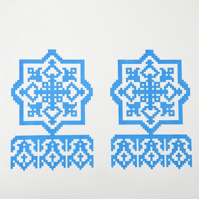 Скатерть без основы одноразовая «Русские узоры», 110×220 см, МИКС Скатерть без основы одноразовая «Русские узоры», 110×220 см, МИКС