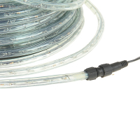 Световой шнур Luazon Lighting 13 мм, IP65, 100 м, 36 LED/м, 220 В, 2W, постоянное свечение, свечение синее