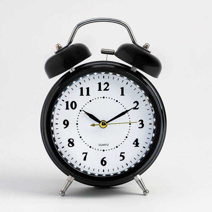 Будильник Будильник "Классика", дискретный ход, с подсветкой, 16 х 12.5 х 5.5 см