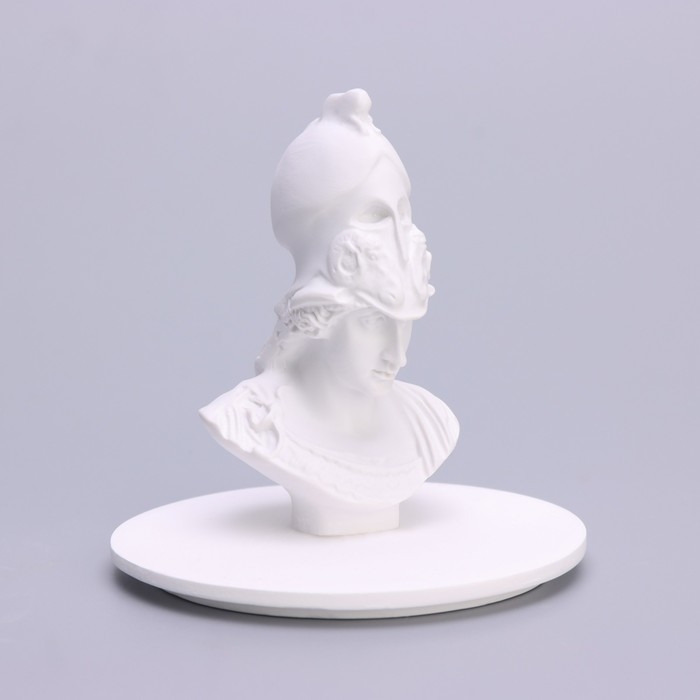 Свеча в бетоне ароматическая  Свеча в бетоне ароматическая "Бог Арес", апельсин и зелёный чай, 13х7 см, соевый воск,160 г