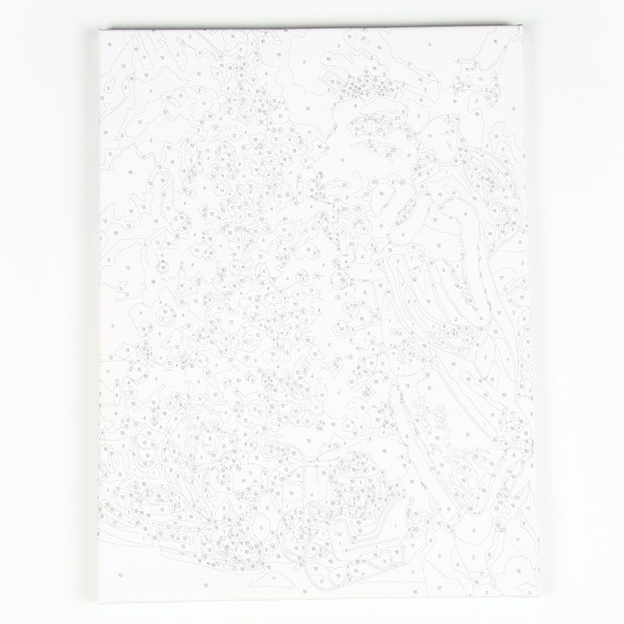 Новогодняя картина по номерам с подрамником и гирляндой «Новый год! Настоящая сказка», 30 х 40 см Новогодняя картина по номерам с подрамником и гирляндой «Новый год! Настоящая сказка», 30 х 40 см