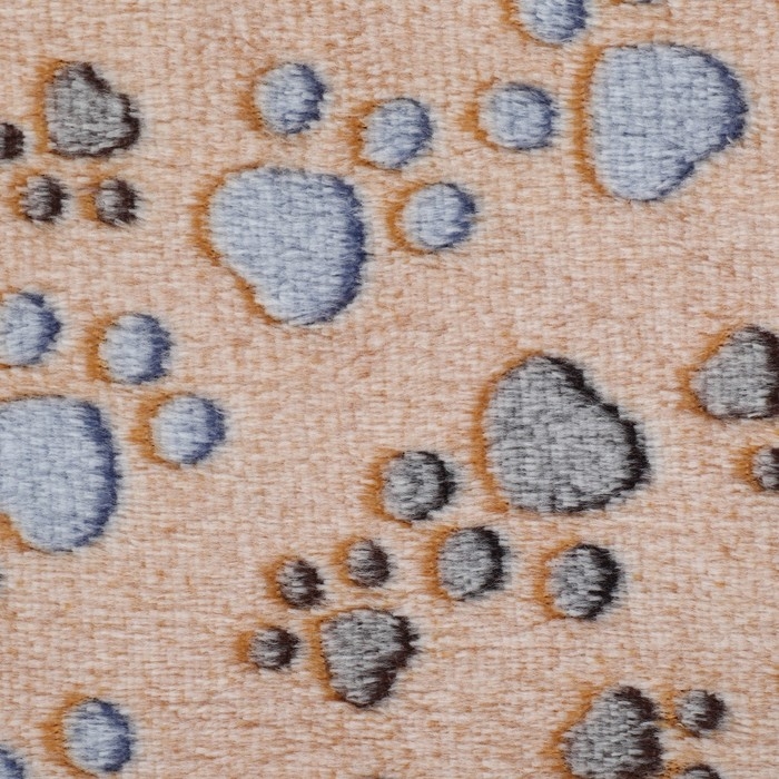 Плед для животных  Плед для животных "С любовью", 76 х 52 см, бежевый