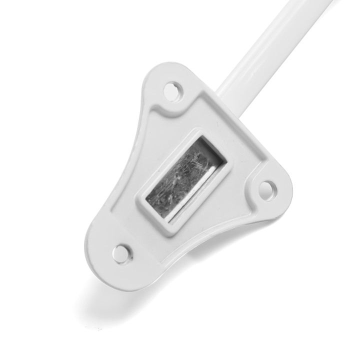 Фиксатор дверной LOCKLAND, Фиксатор дверной LOCKLAND, "козья ножка", цвет белый
