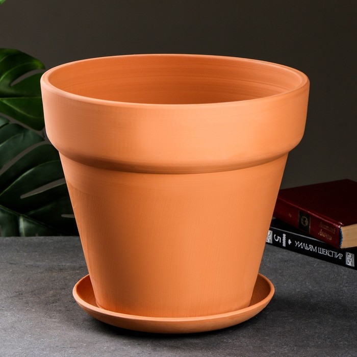 Горшок цветочный h28, d31, 12л, терракот Горшок цветочный h28, d31, 12л, терракот